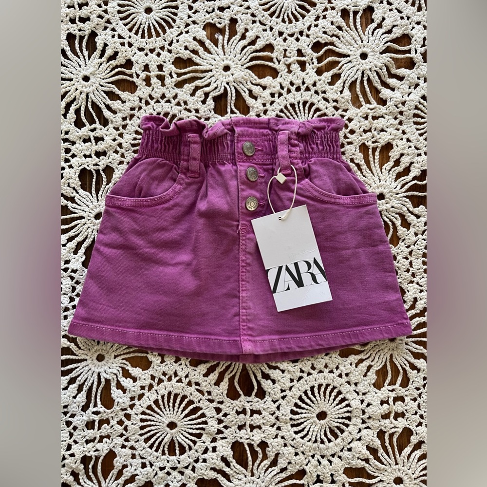 ZARA toddler corduroy skirt